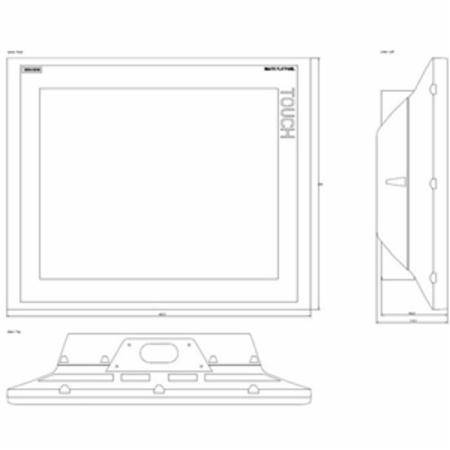 Siemens AG 6AV78616TB101BA0 HMI Flat Panel Monitor