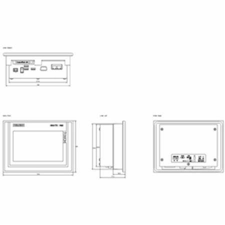 Siemens AG 6AV78811AB008EA0 Panel Monitor