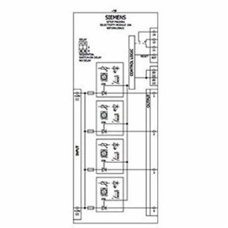 Siemens AG 6EP19612BA21 Power Supply Selectivity Module