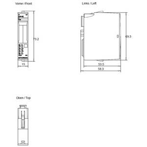 Siemens AG 6ES71316BF000CA0 Digital Input Module