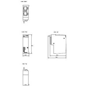 Siemens AG 6ES71936AR000AA0 PLC Bus Adapter