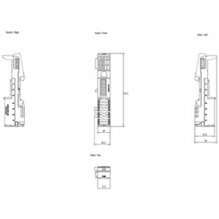 Siemens AG 6ES71936BP200BF0 PLC Base Unit