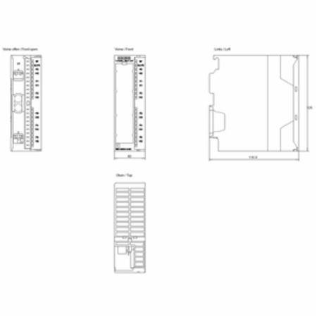 Siemens AG 6ES73364GE000AB0 HART® Analog Input Module