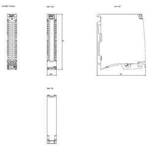 Siemens AG 6ES75231BL000AA0 Digital I/O Module