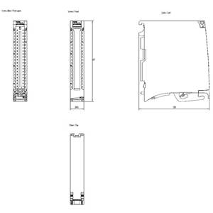 Siemens AG 6ES75347QE000AB0 Analog I/O Module