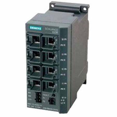 Siemens AG 6GK52080BA102AA3 SCALANCE X208 Industrial Ethernet Switch