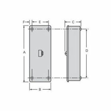 Siemens AG EB3100S Circuit Breaker Enclosure
