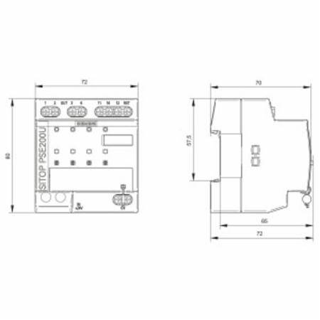 Siemens AG 6EP19612BA11 SITOP PSE200U Selectivity Module
