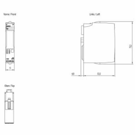 Siemens AG 6ES71316BF012BA0 Digital Input Module