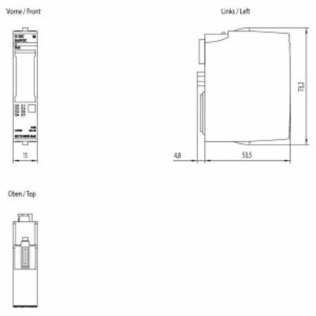 Siemens AG 6ES71316BF610AA0 Digital Input Module