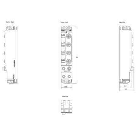 Siemens AG 6ES71445KD000BA0 Analog Input Module