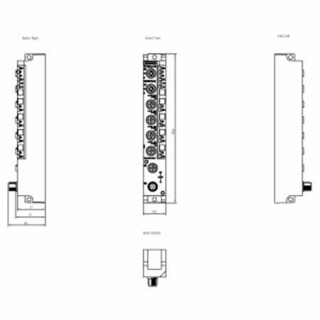 Siemens AG 6ES71486JD000AB0 SIMATIC DP IO-Link Master Module