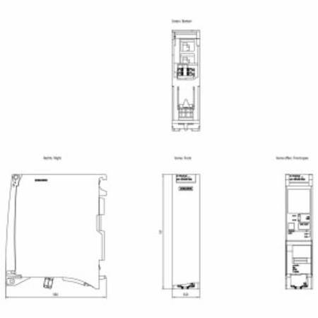 Siemens AG 6ES71555AA010AB0 Interface Module