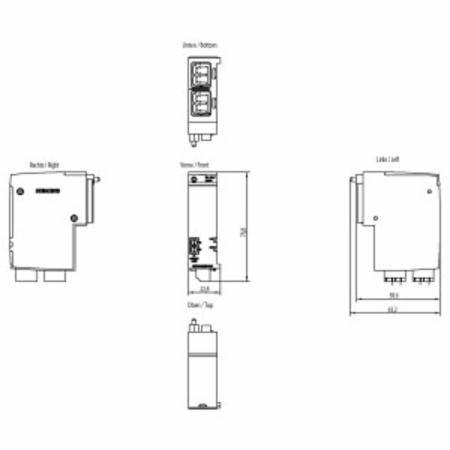 Siemens AG 6ES71936AG000AA0 Interface Module Bus Adapter
