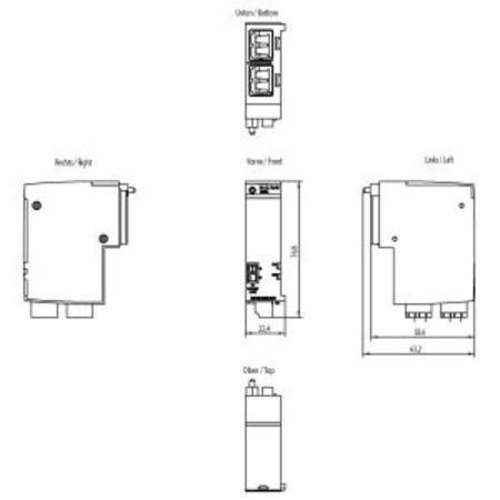 Siemens AG 6ES71936AG200AA0 Interface Module Bus Adapter