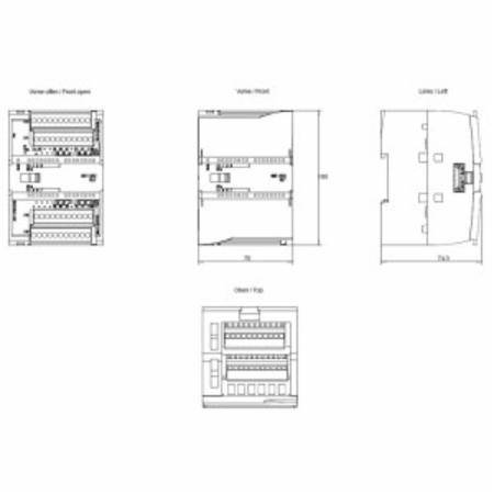 Siemens AG 6ES72221XF320XB0 Digital Output Module