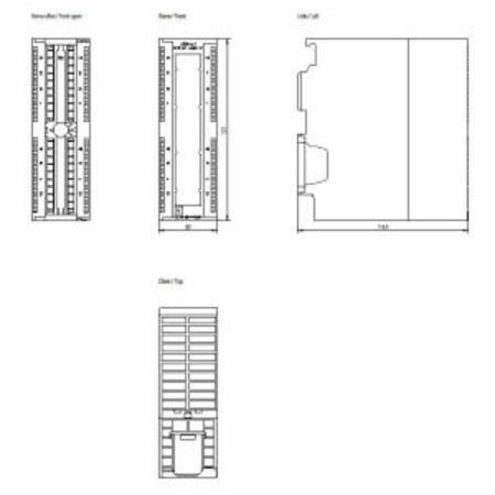 Siemens AG 6ES73211CH000AA0 Digital Input Module