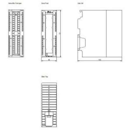 Siemens AG 6ES73211FF100AA0 Digital Input Module