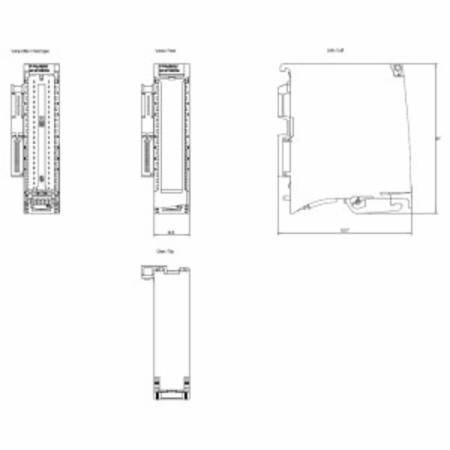 Siemens AG 6ES75217EH000AB0 Digital Input Module