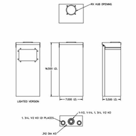 Siemens AG TL77US Power Outlet Panel