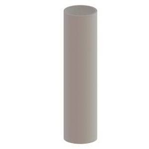 Siemens 8WD4208-0EF Single Mounting Pipe, 25 mm W x 100 mm H, For Use w/ 8WD4 50 mm & 70 mm Dia Signaling Columns, Silver
