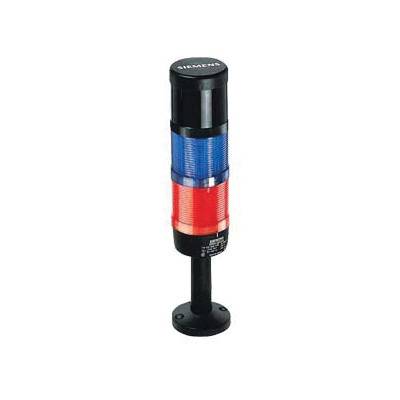Siemens 8WD4308-0DE Mounting Socket, 70 mm W x 90.6 mm D x 45.5 mm H, For Use w/ 8WD42 50 mm Dia Signaling Columns, Black