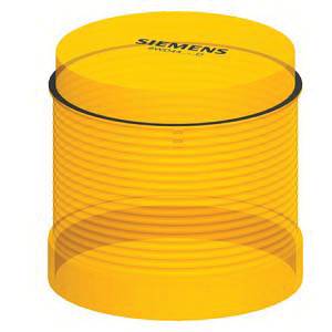 SIRIUS 8WD4440-5AD Signaling Column Light, 115 VAC, LED Lamp, 70 mm Dia, Bayonet Mounting, Amber