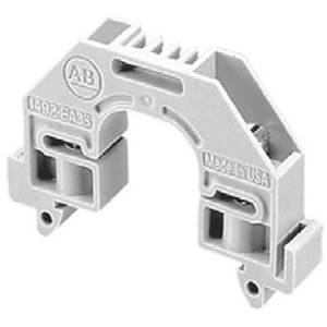2.04" x 1.09" x 0.31" Thk, Sprecher + Schuh V7-EA35 Feed Through Terminal Block End Anchor