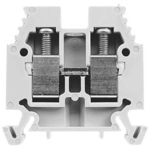 22 to 10 AWG, Sprecher + Schuh V7-W6 Feed-Through Terminal Block, Gray