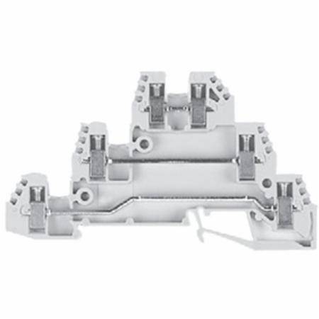 26 to 14 AWG, Sprecher + Schuh V7-WTF3 Sensor Terminal Block, Gray