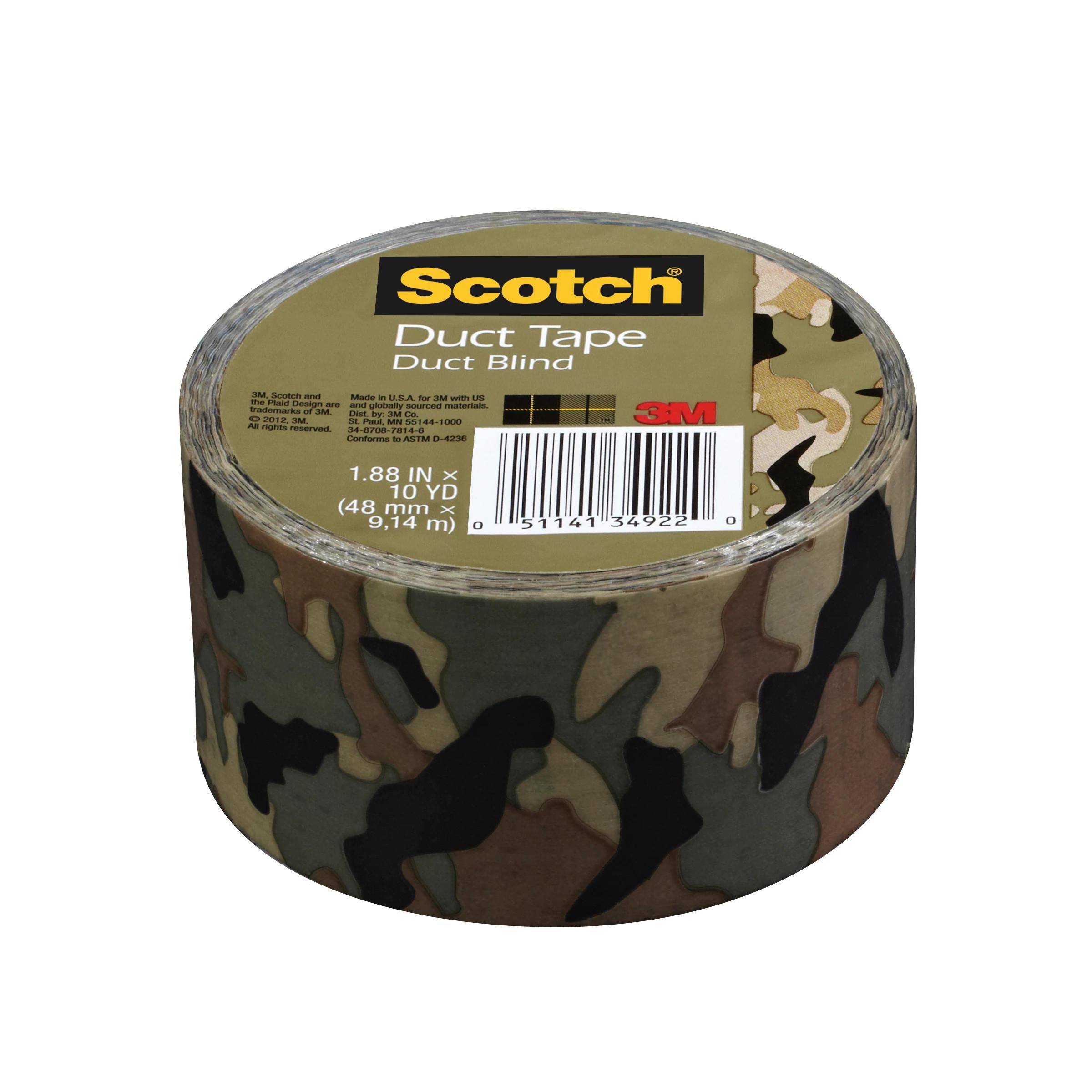 Scotch® 7100183304 All Weather Duct Tape, 11.562 in L x 4.187 in W