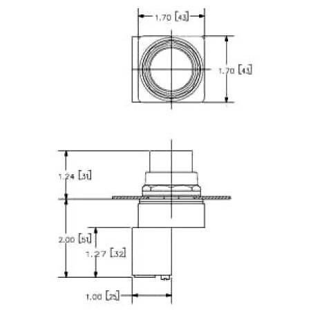 Siemens AG 52PL4L2 Indicator Light