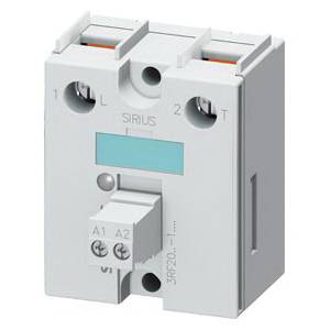 Siemens 3RF2020-1AA24 Zero Switching Semiconductor Solid State Relay, 20 A, 1NO Contact, 48 to 460/110 to 230 VDC V Coil
