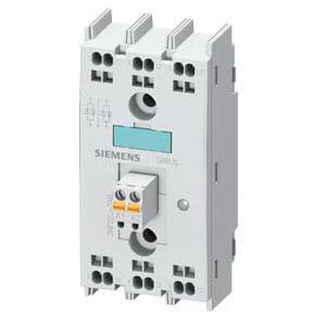 Siemens SIRIUS 3RF2230-2AB45 3-Phase Semiconductor Zero Point Switching Solid State Relay, 30 A, 2NO Contact, 48 to 600 VAC, 4 to 30 VDC V Coil