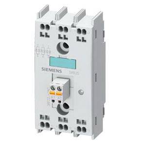 Siemens SIRIUS 3RF2255-2AC45 3-Phase Semiconductor Zero Point Switching Solid State Relay, 55 A, 3NO Contact, 48 to 600 VAC, 4 to 30 VDC V Coil