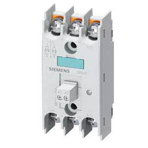 Siemens SIRIUS 3RF2230-3AB45 3-Phase Semiconductor Zero Point Switching Solid State Relay, 30 A, 2NO Contact, 48 to 600 VAC, 4 to 30 VDC V Coil