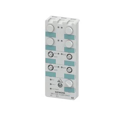 Siemens 3RK1100-1CQ00-0AA3 3RK Binary Constant Standard Slave AS-Interface SlimLine Compact Digital Output Module, 4 Outputs
