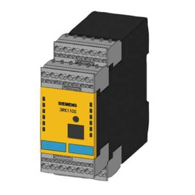 Siemens 3RK1105-1BG04-2CA0 Type 4 Extended Safety Monitor w/ Spring Loaded Terminal, 40 ms Response
