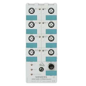 Siemens 3RK1400-1CR00-0AA3 AS-I K60 Compact St&ard Slave Digital I/O Module, 4 Inputs, 4 Outputs