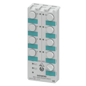 Siemens 3RK1408-8SQ00-0AA3 AS-I K60 Digital St&ard Slave Virtual Data Coupler, 4 Inputs, 4 Outputs
