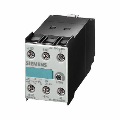 Siemens 3RT1926-2FL21 Solid-State Timing Relay, 220/240 VAC/VDC