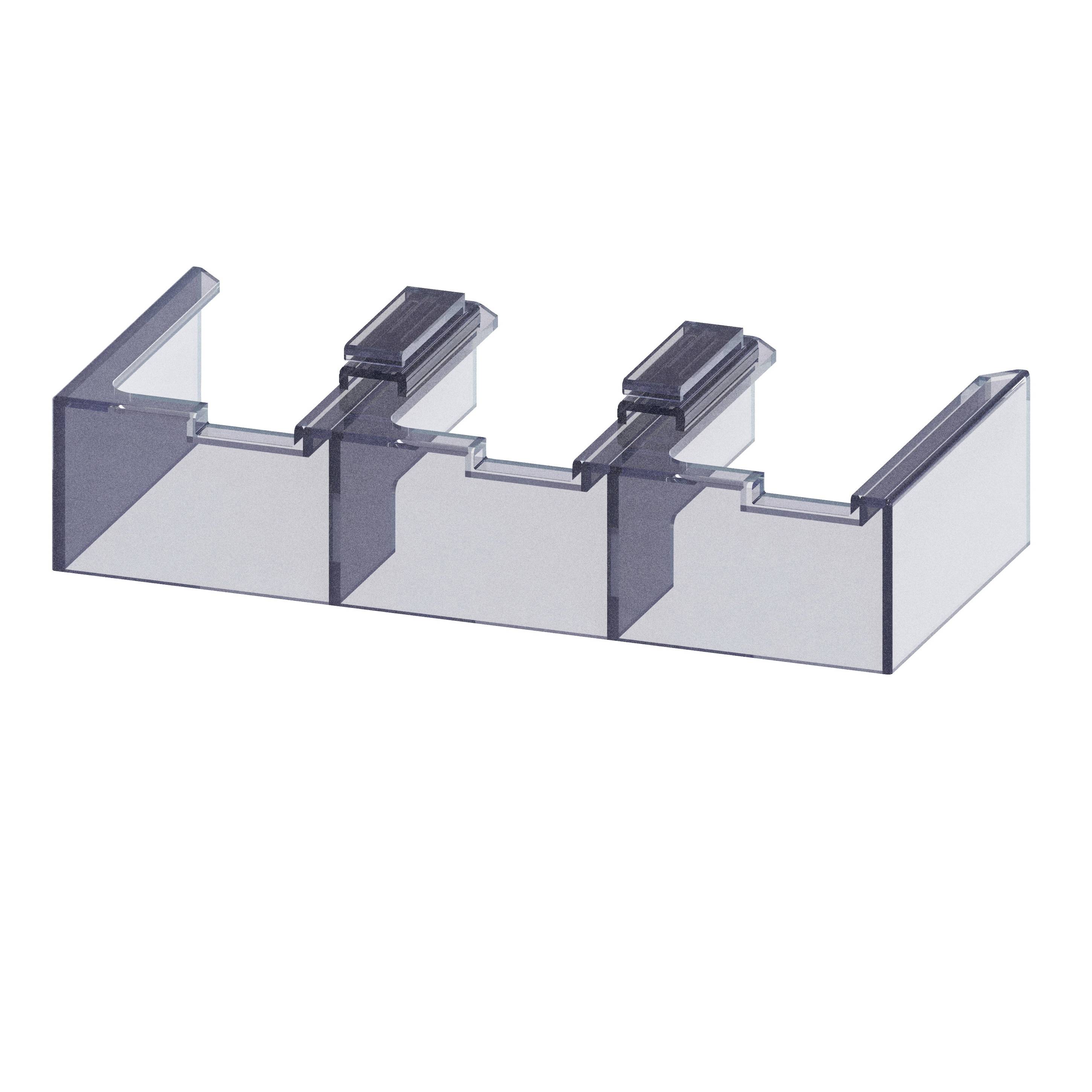 SIRIUS 3RT19664EA2 Terminal Cover, For Use w/ Box Terminal, Size S10, S12 Contactor, 3RB106 Overload Relay, 3RW407, 3RW444 Soft Starter