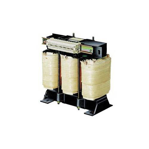 Siemens SITAS 4AU30328BC400HA0 Isolation Transformer, 500 VAC Primary, 400 VAC Secondary, 6.3 kVA Power Rating, 50/60 Hz, 3 ph Phase