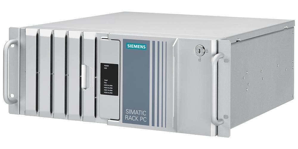 Siemens 6AG41044GU240GC2 SIMATIC IPC547G Rack PC, Core I5-6500 (4C/4T) Processor, 3.2 (3.6) GHz Speed, 2 x 8 GB DDR4 SDRAM Ram, 1 x 2 TB HDD Hard Disk