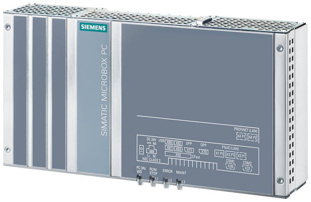 Siemens 6AG41413BA050FA0 IPC427E Industrial Personal Computer, Windows 10 Enterprise 2019 LTSC 64-bit Processor, 4 GB Ram, 240 GB SSD Hard Disk