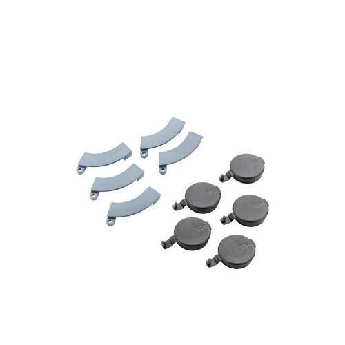Siemens 6AV68815AA000AA1 Panel Cover Set, 0 to 55 deg C Operating Temperature, Plastic/Sheet Steel Material, Cross-Tip Screw