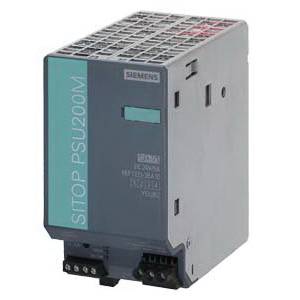 Siemens SITOP 6EP13333BA100AY0 PSU200M Stabilized Power Supply Module, 120/230/500 VAC Input, 24 VDC Output, 5 A Output