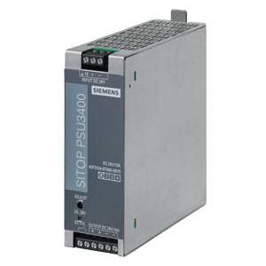 Siemens SITOP 6EP31340TA000AY0 PSU3400 Stabilized Power Supply Module, 24 VDC Input, 24 VDC Output, 10.8 A Input, 10 A Output