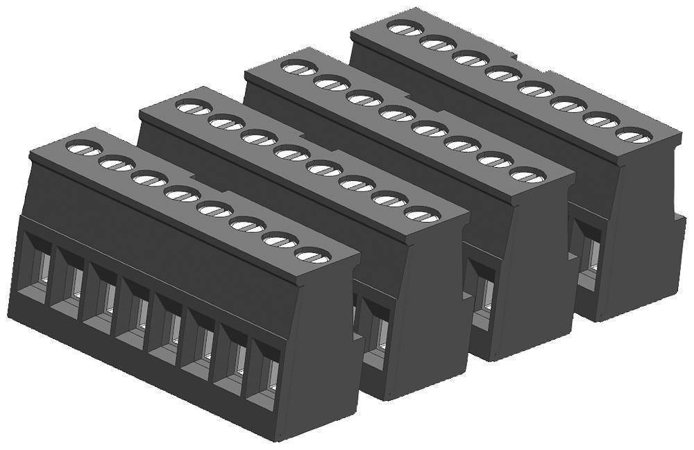 Siemens 6ES72922AH300XA0 Spare Part, For Use With CPU 1211C/1212C, Tin Coated Finish, Push-In Design