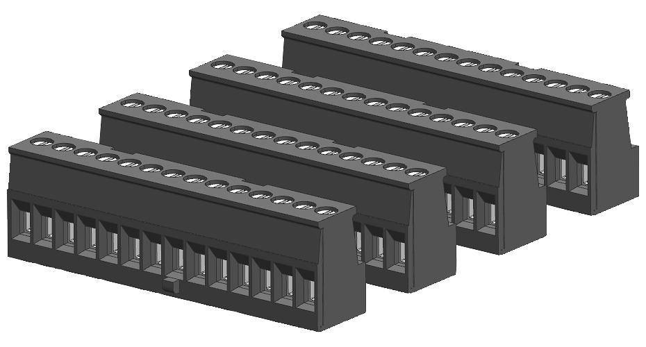 Siemens 6ES72922AP300XA0 Spare Part, For Use With CPU 1211C/1212C, Tin Coated Finish, Push-In Design
